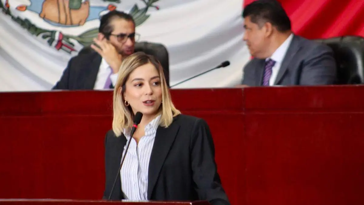 AGUS-F7J La diputada local Andrea Gordillo Vega denunció que actualmente el Fondo Verde que asciende alrededor de 8 millones de pesos (1)