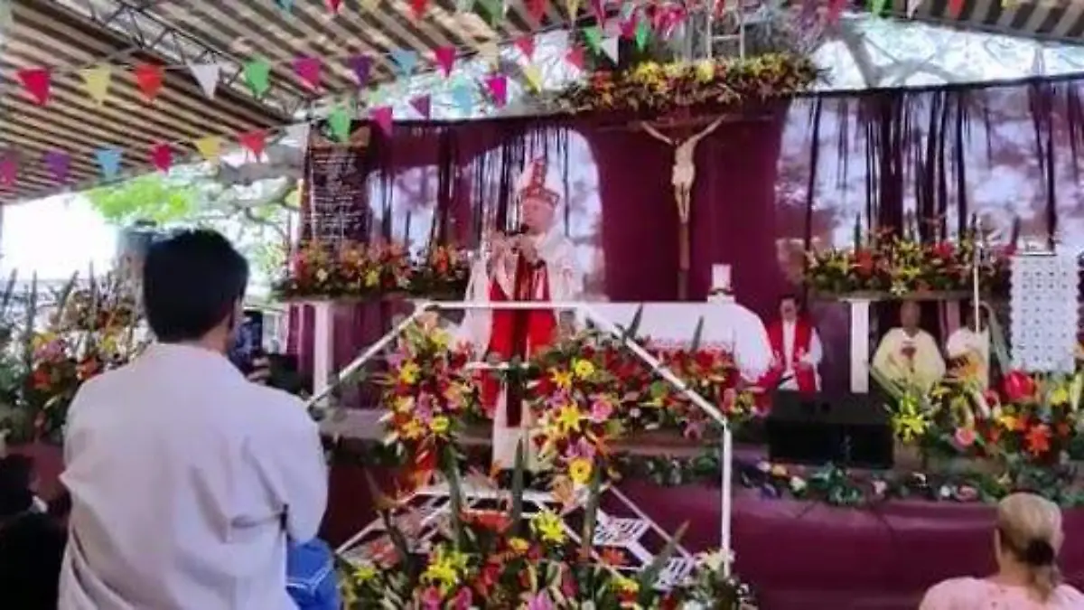 Obispo de Cuernavaca Ramón Castro en Cuautla