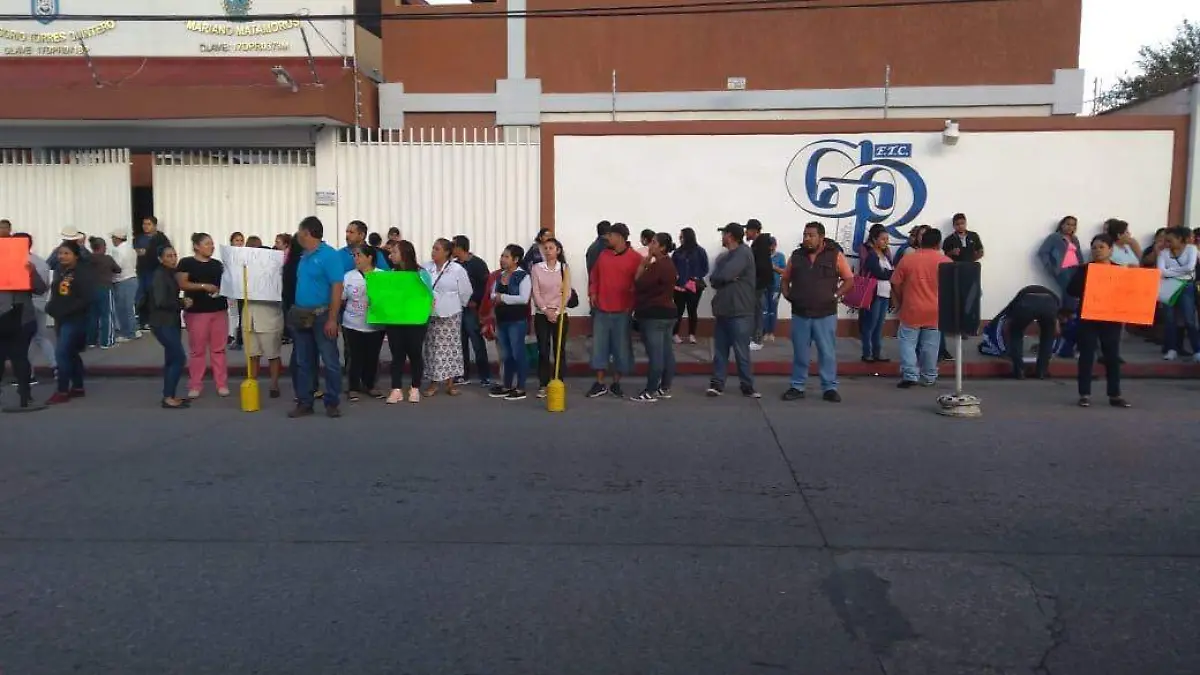 Manifestación de la Torres Quintero