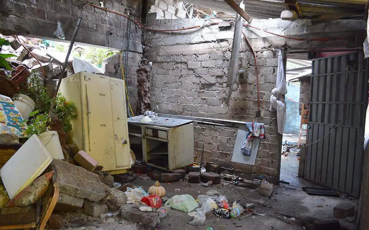 Con el paso de los años, Lorenzo ha reconstruido su vivienda, en su mayoría, con recursos propios Fotos Haidee Galicia