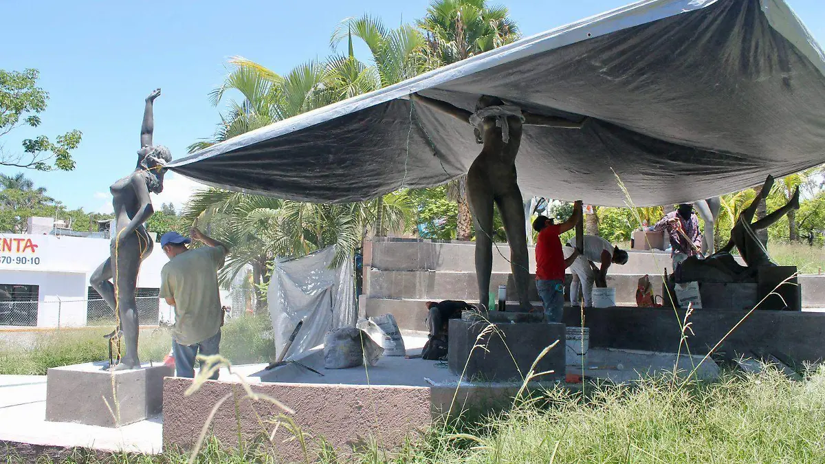 musas-escultura-teopanzolco-agustín