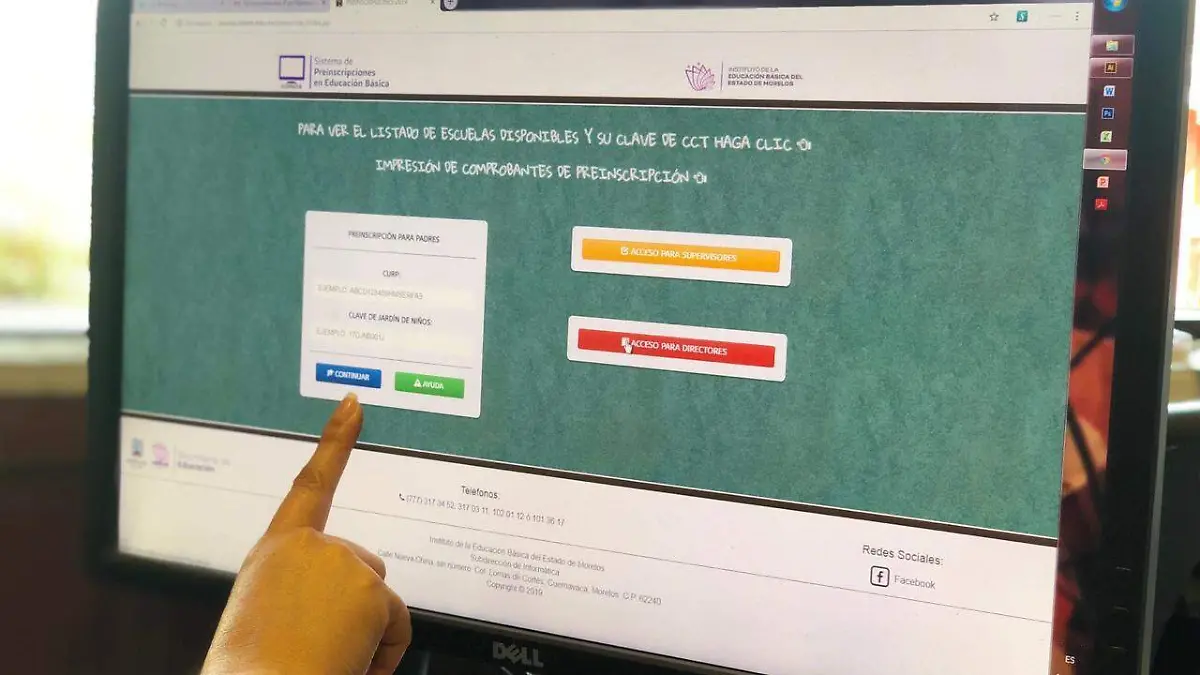 Preinscripción por Internet