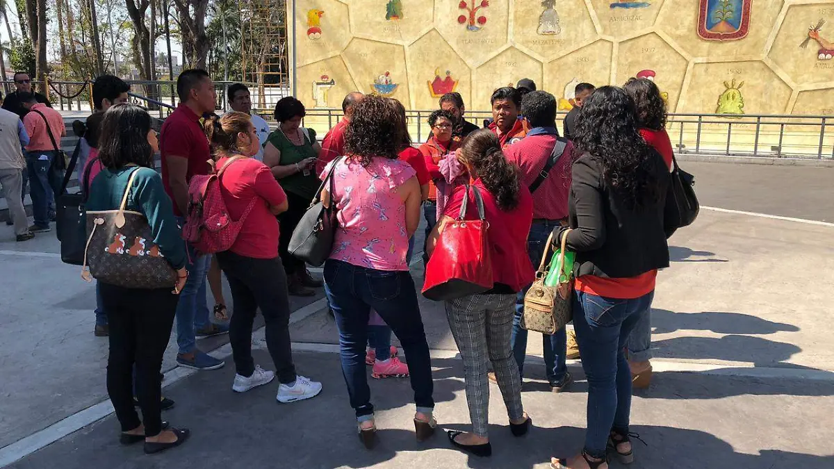 Manifestación de personal de Fiscalía (2)