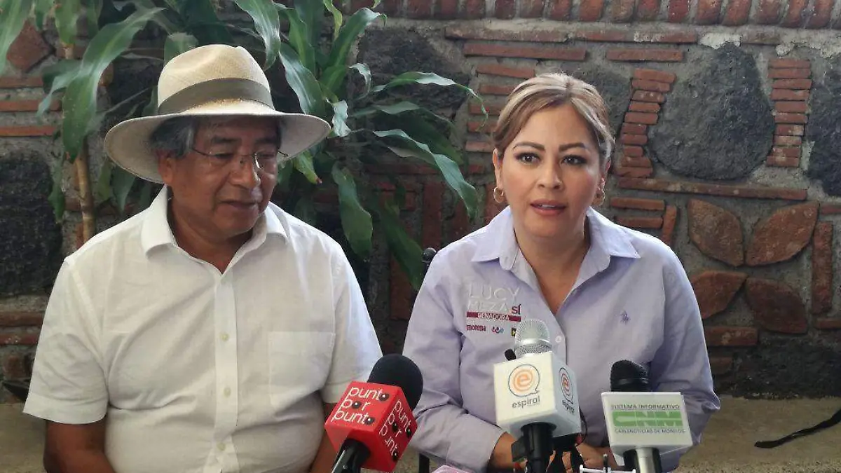 Lucía Meza, candidata al Senado