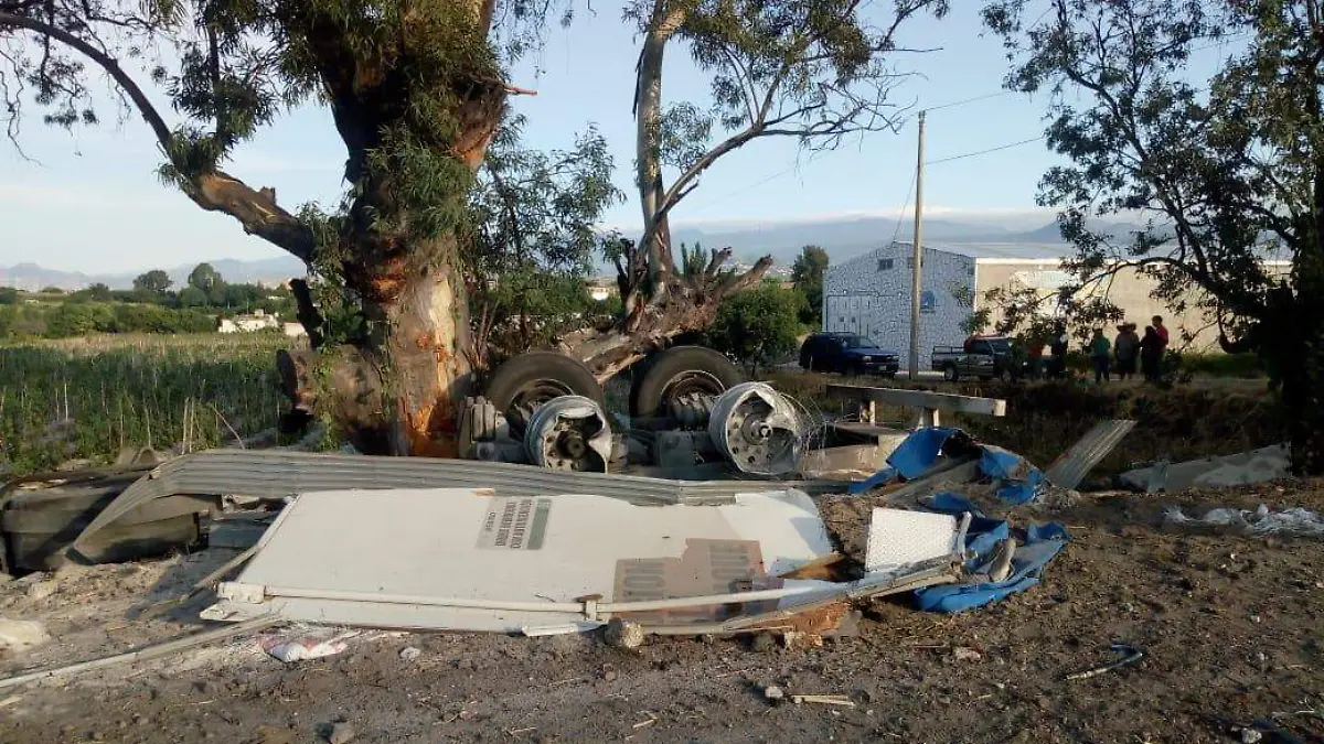 Tráiler sin frenos (3)