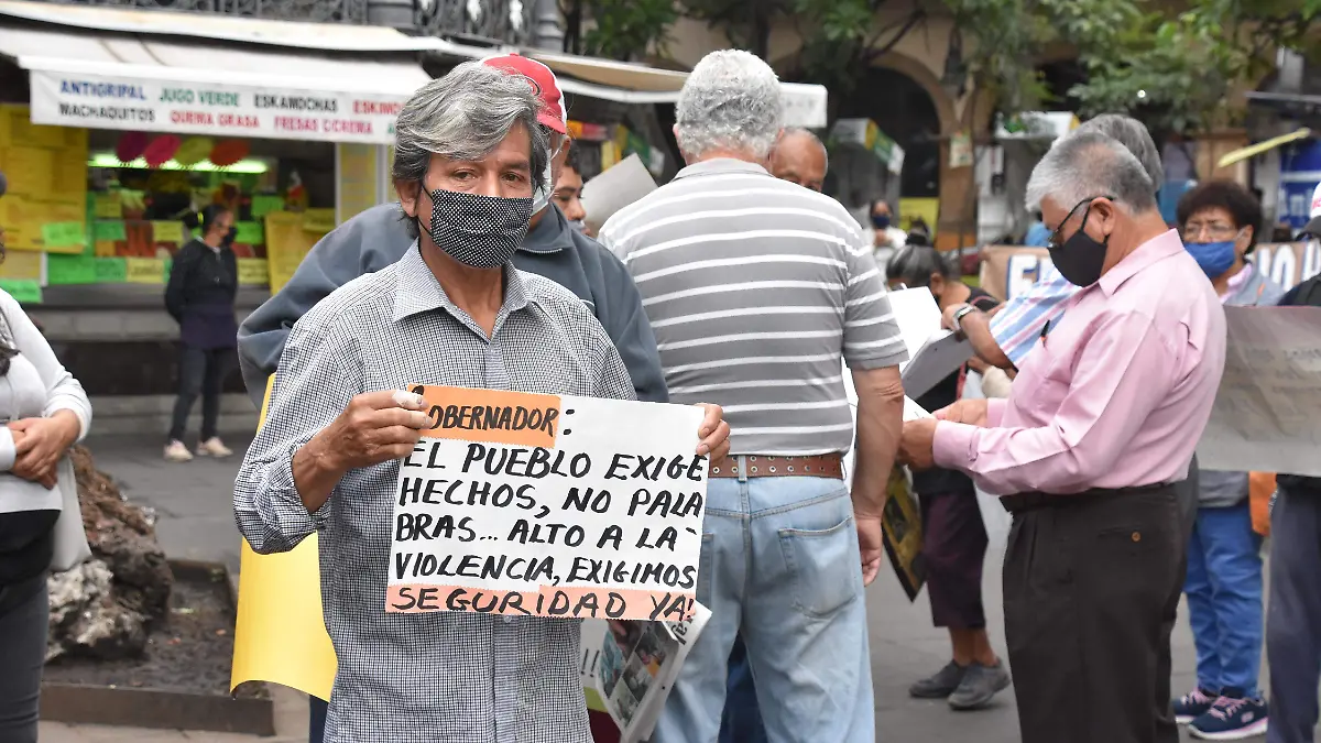 26 años de manifestaciones