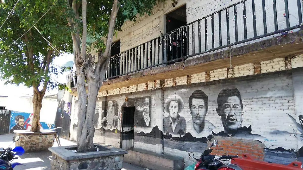 Así luce hoy la sede de la radio comunitaria Amiltzinko