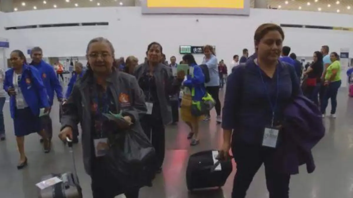 Más de 10 personas se reunieron con sus hijosCortesía