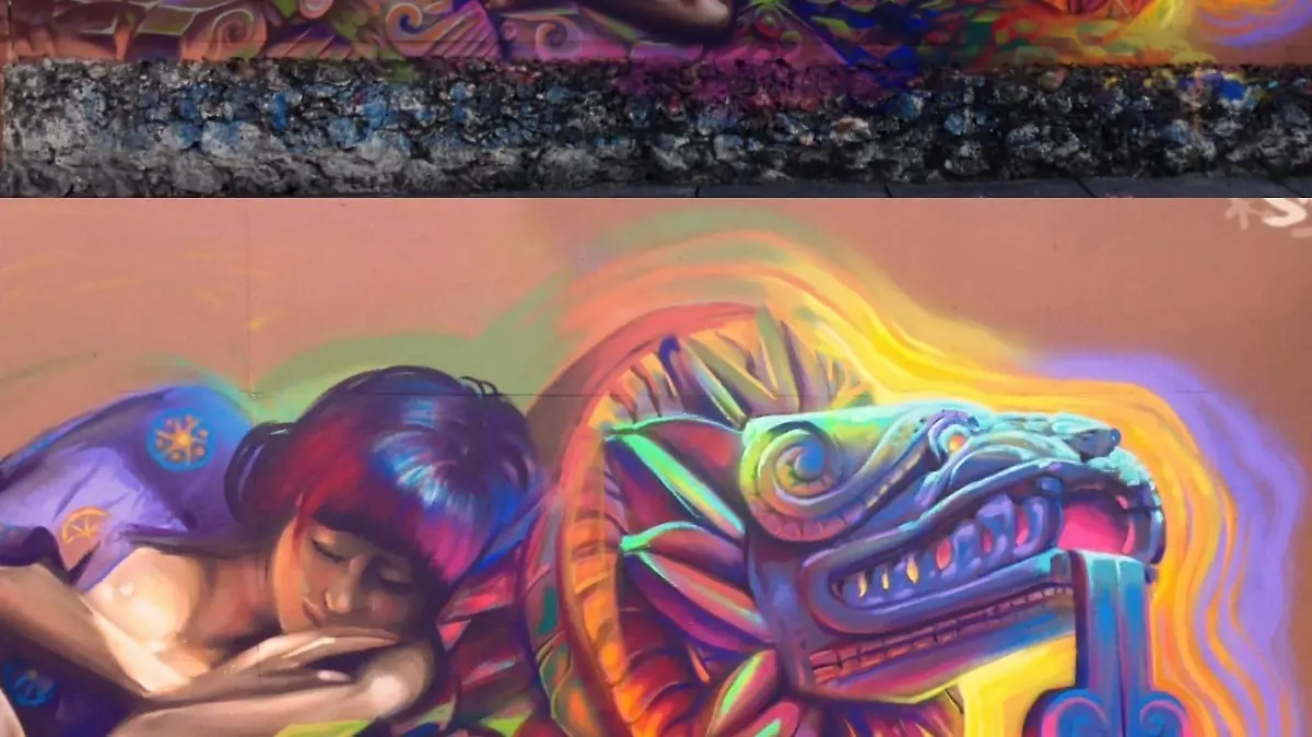 El artista busca difundir su arte y generar reacciones.