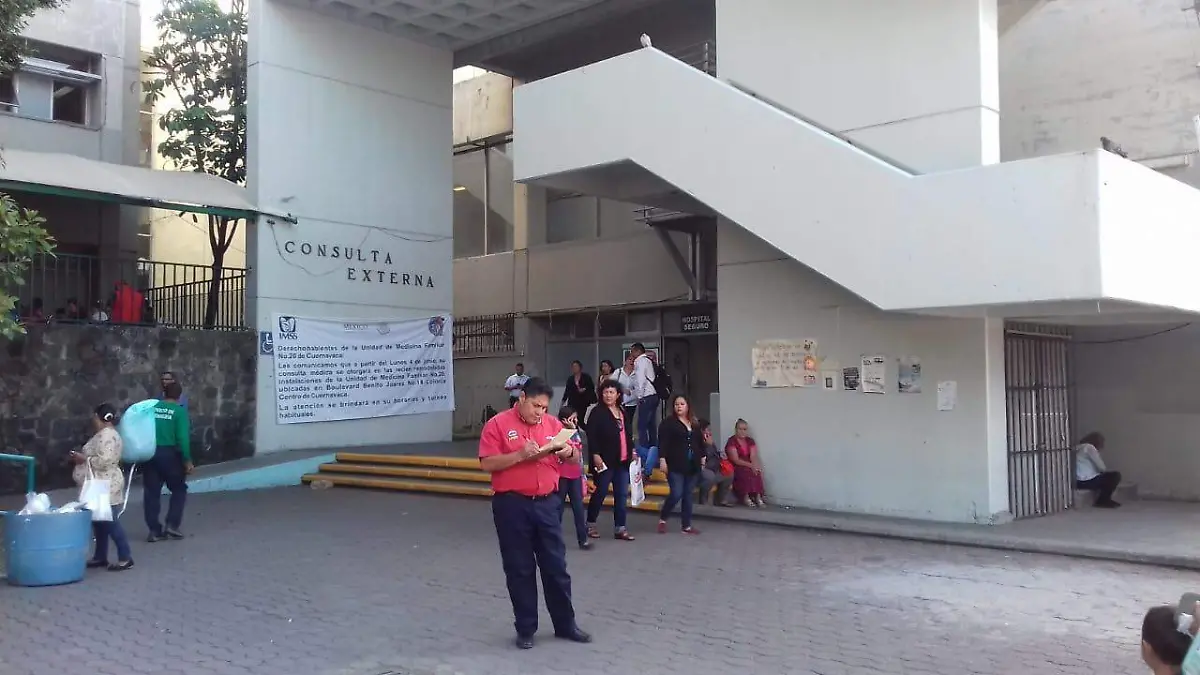 Sismo en el hospital del IMSS