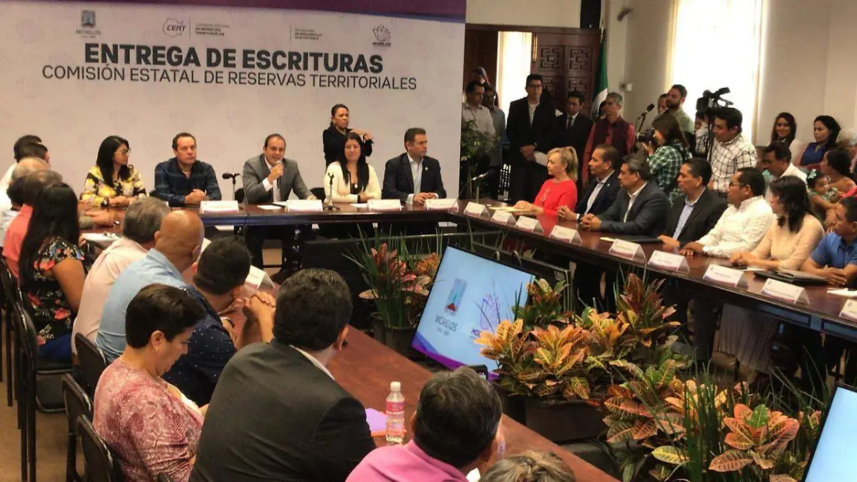 entrega de escrituras