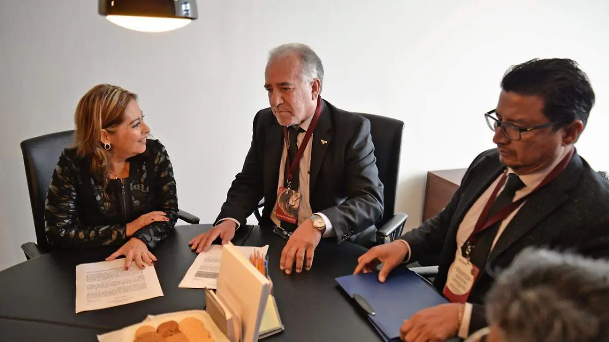 Lucía Meza y Gustavo Urquiza en el Senado piden ayuda para la UAEM (3)