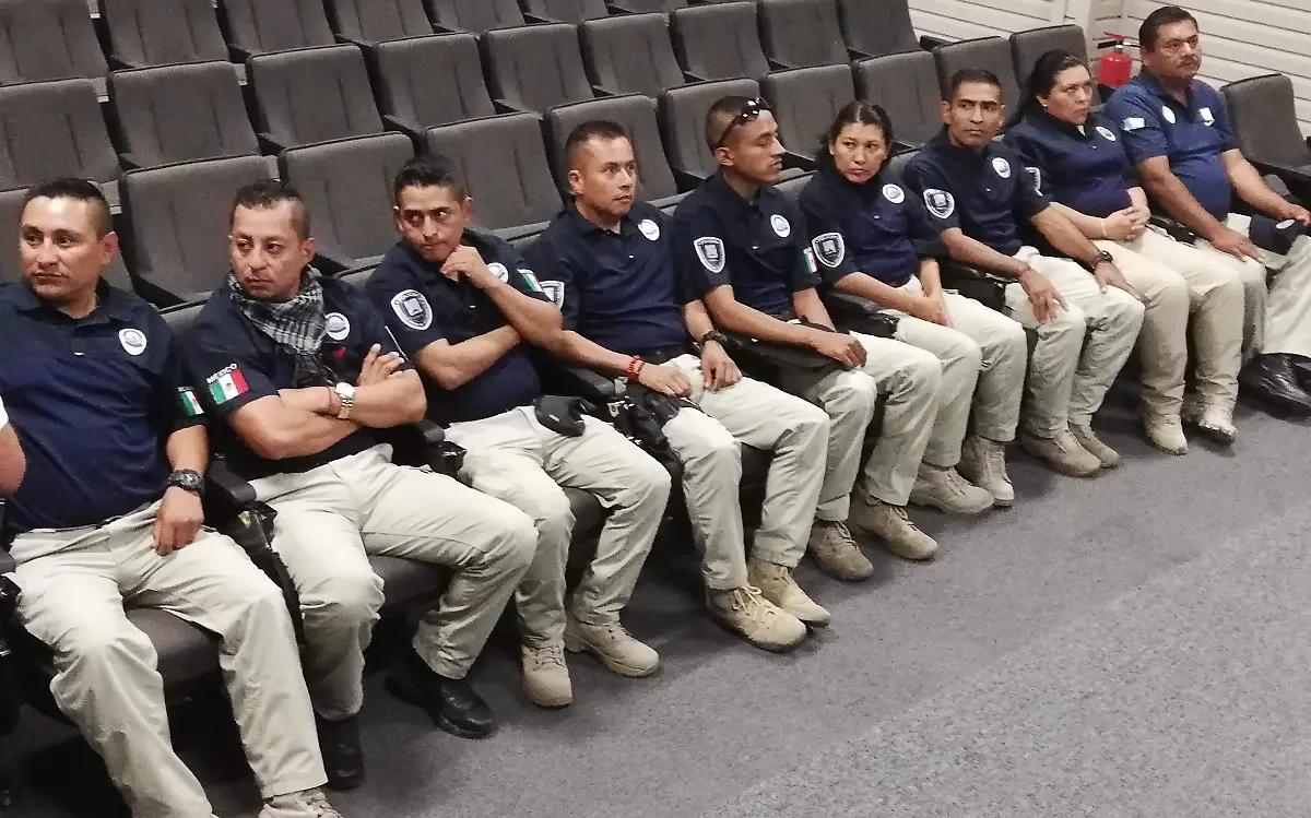 En el taller participaron doce elementos de la Comisión Estatal de Seguridad PúblicaCORTESÍA