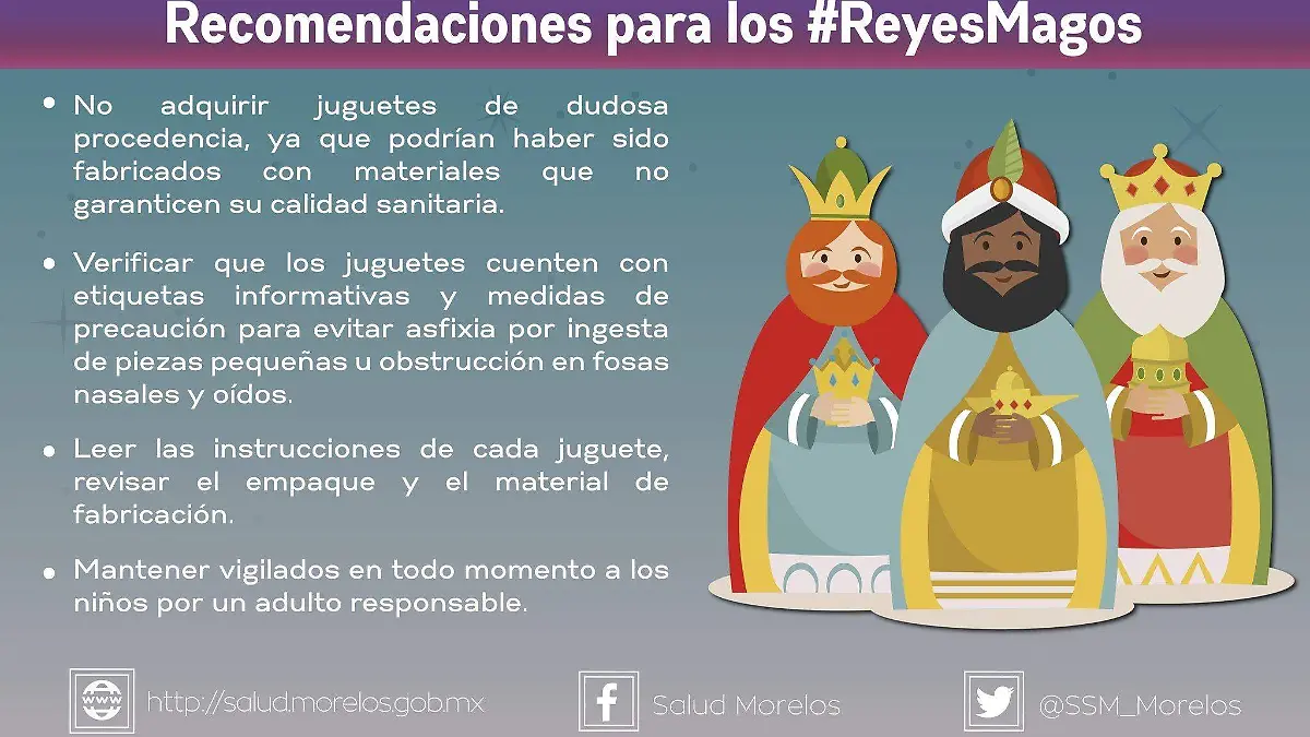 Recomendaciones Salud Día de Reyes