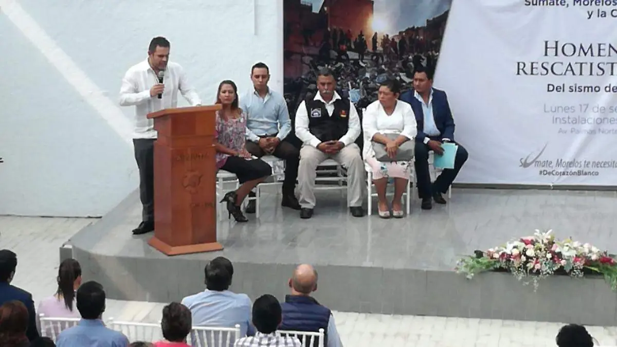 Homenaje a las víctimas, rescatistas y voluntarios del 19S Canacintra (10)