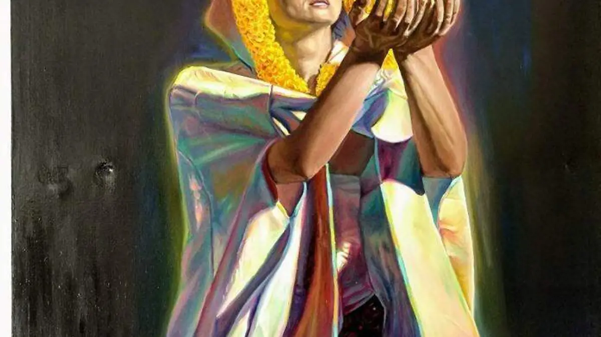 Las temáticas en sus pinturas son variadas.