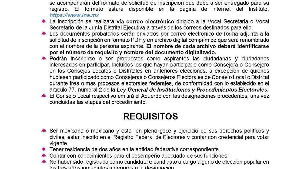 Convocatoria 2