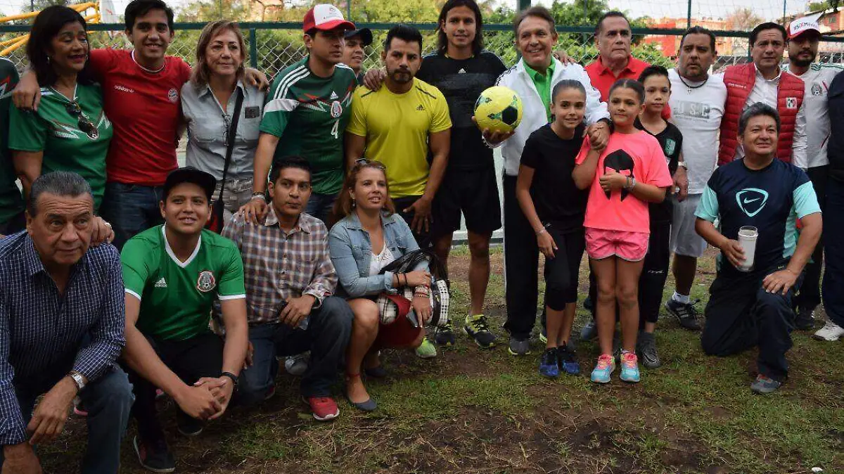 Jorge Meade en la cacha del Cri-Cri
