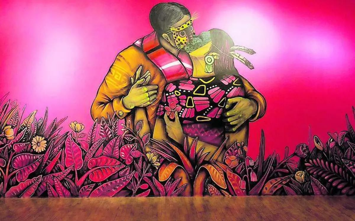 Actualmente, una gran parte de artistas y diseñadores que están conviviendo con las comunidades indígenasCORTESÍA