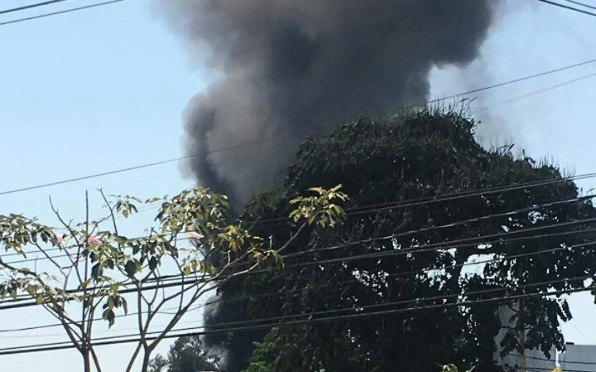 Incendio en Domingo Diez