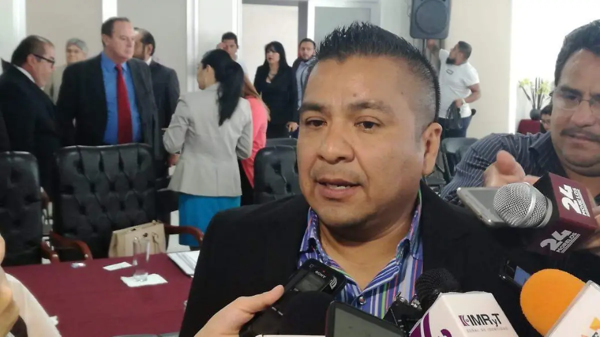 El presidente de la Mesa Directiva, Alfonso de Jesús Sotelo Martínez