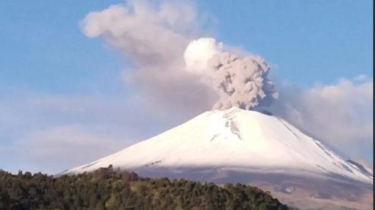 Cortesía Popocatépetl