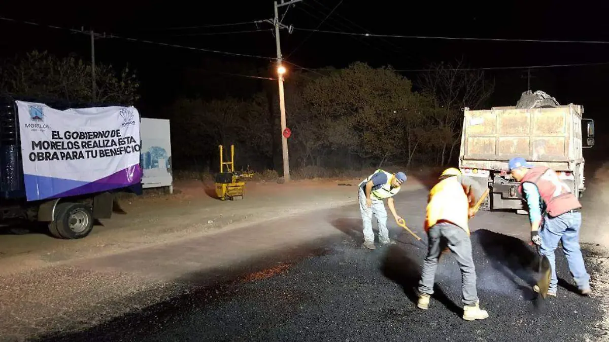 Obras de vialidad en Cuernavaca
