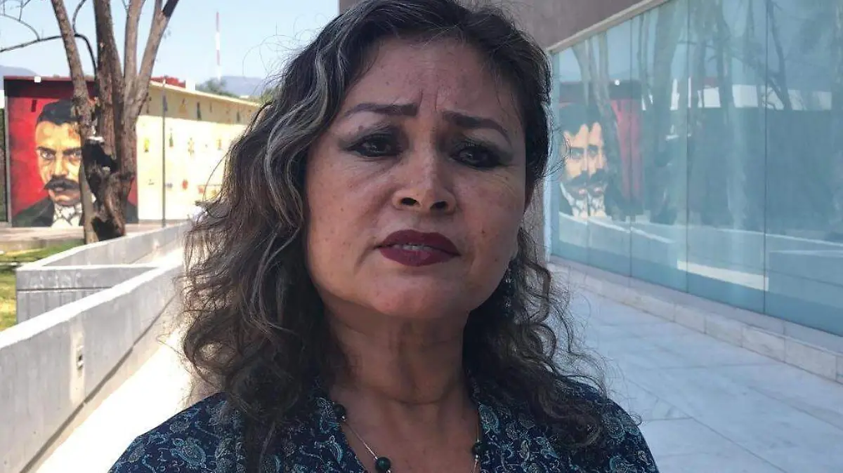 La presidenta de la Asociación de Jubilados y Pensionados del Congreso del Estado, María Teresa Galván