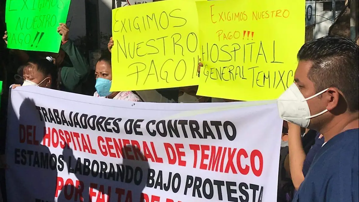 Manifestación trabajadores de salud