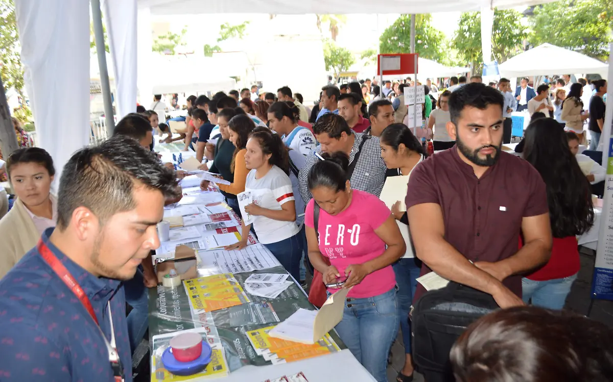 A nivel nacional la Tasa de Desocupación en el estado de Morelos es de 3.5 por ciento por cientoGUDE SERVÍN