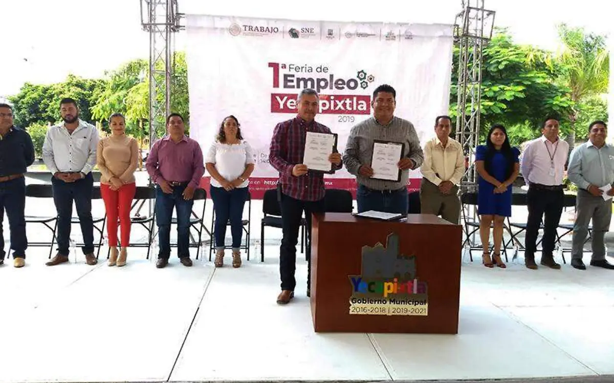 Convenio del SNE a favor de la gente del municipio Cortesía