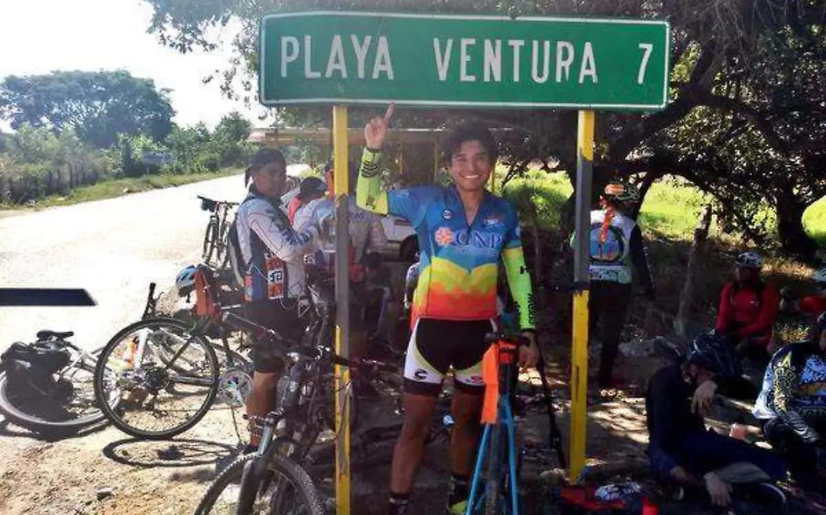 Después del arduo recorrido realizado llegaron a la meta- ciclistas del recorrido