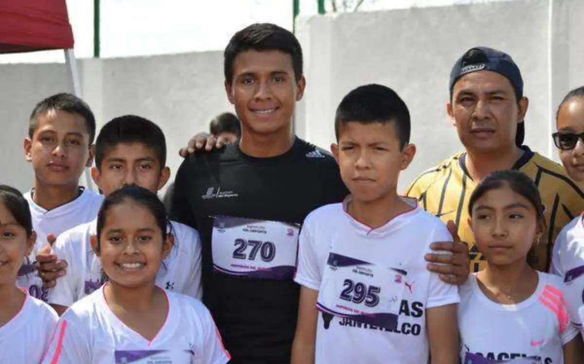 Luis Antonio mandó un saludo a todos los niños y los incentivó a practicar un deporte Cortesía