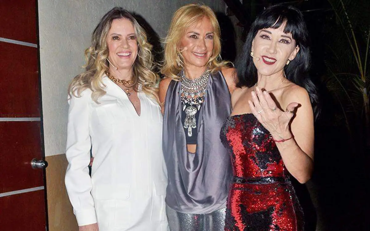 Rebecca de Alba, Adela Micha y Susana Zabaleta MARITZA CUEVAS
