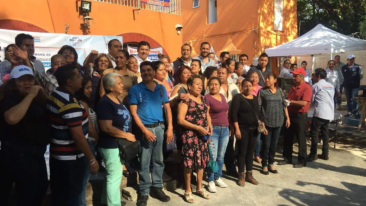 Manuela Sánchez con Bolaños