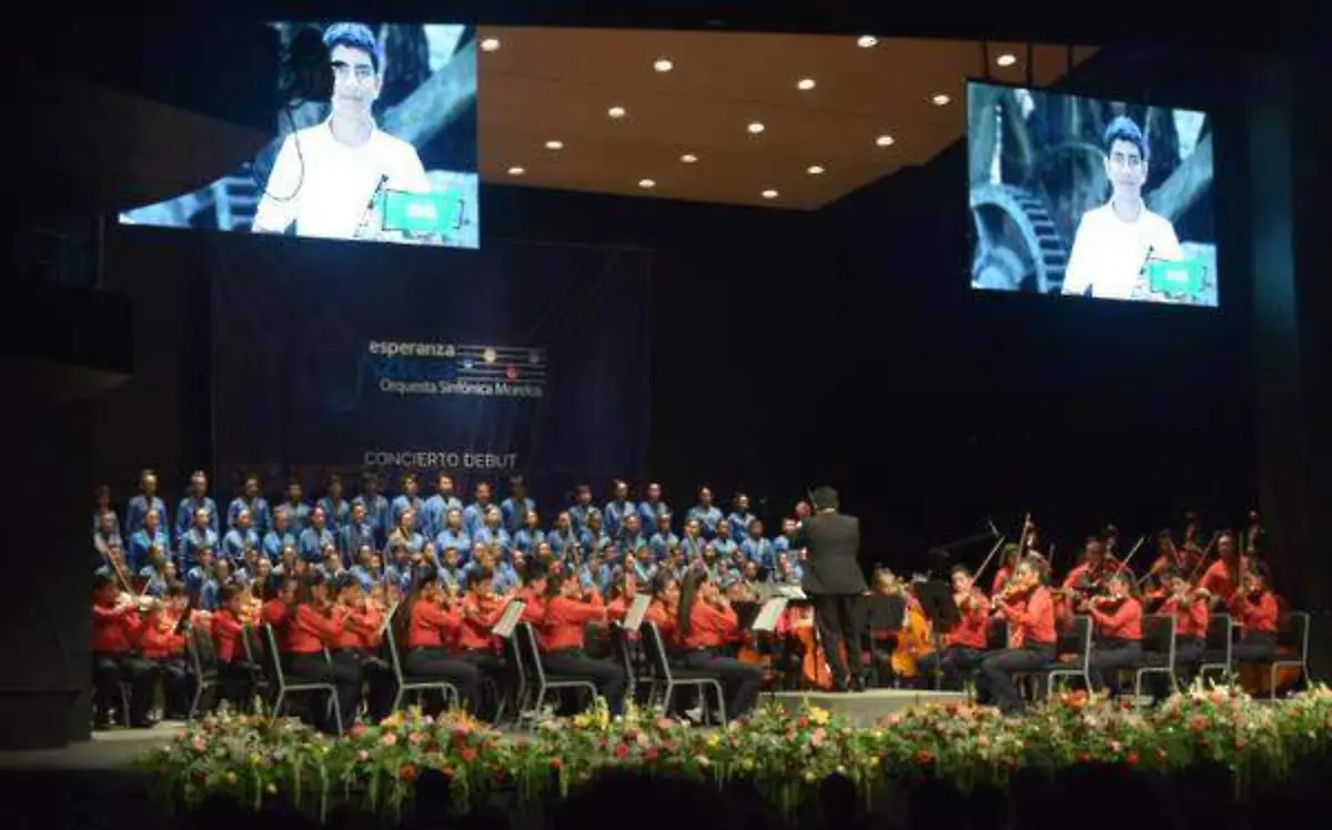 Orquesta Sinfónica y Coro Esperanza Azteca Morelos Fotos Maritza Cuevas