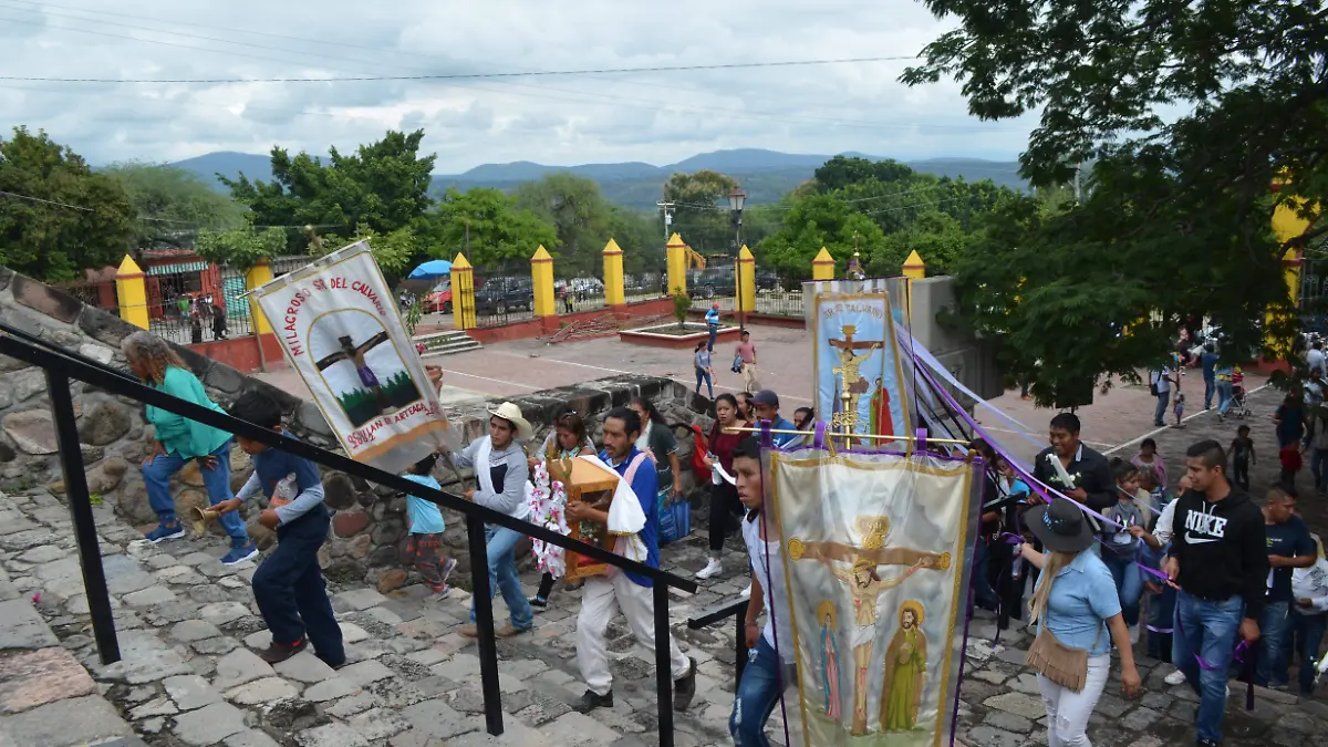 Llegada de la mayordomía.