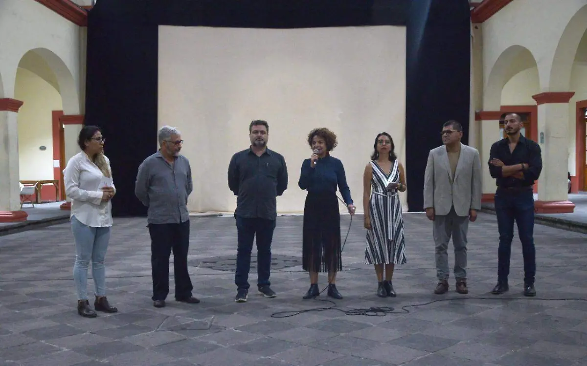 Durante la inauguración