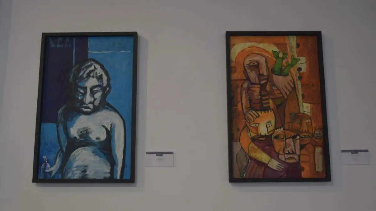 La exposición está integrada por 21 obras.