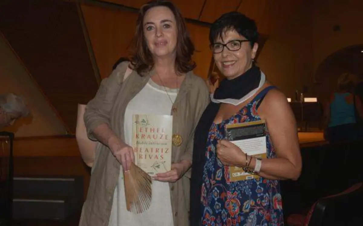 Beatriz Rivas y Ethel Krauze Fotos Maritza Cuevas