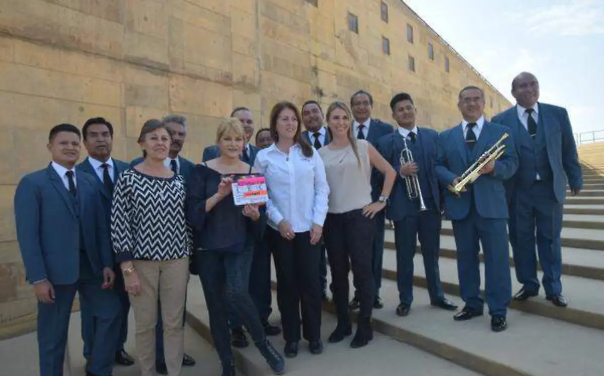 Margarita González Saravia acompañó a la cantante y músicos durante la grabación- Maritza Cuevas