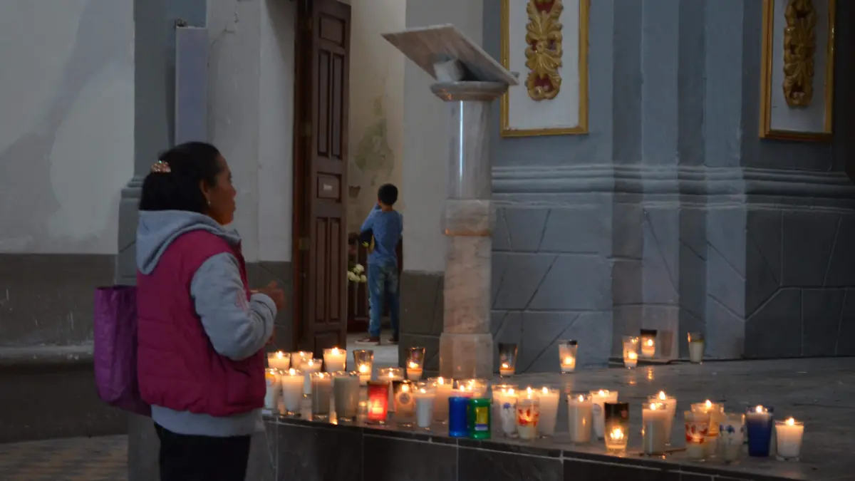 Muestras de devoción.