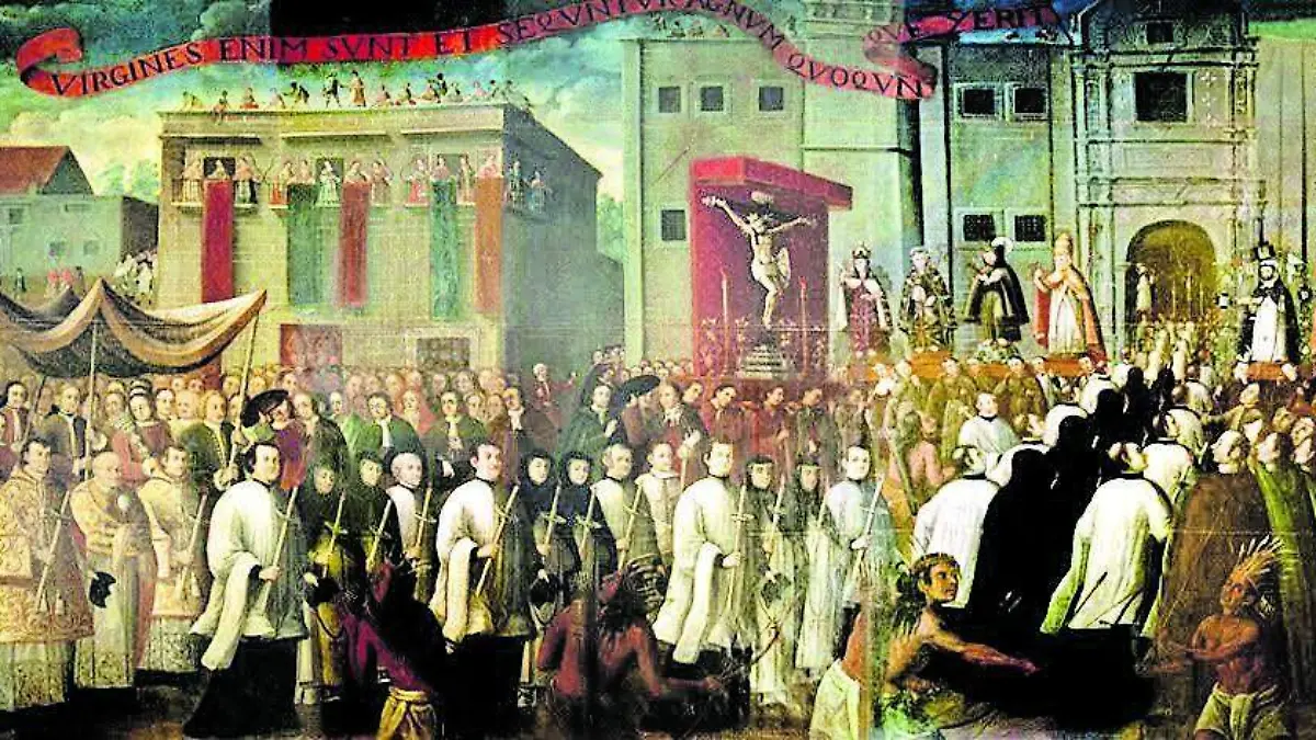 Traslado de monjas dominicas a convento michoacano.