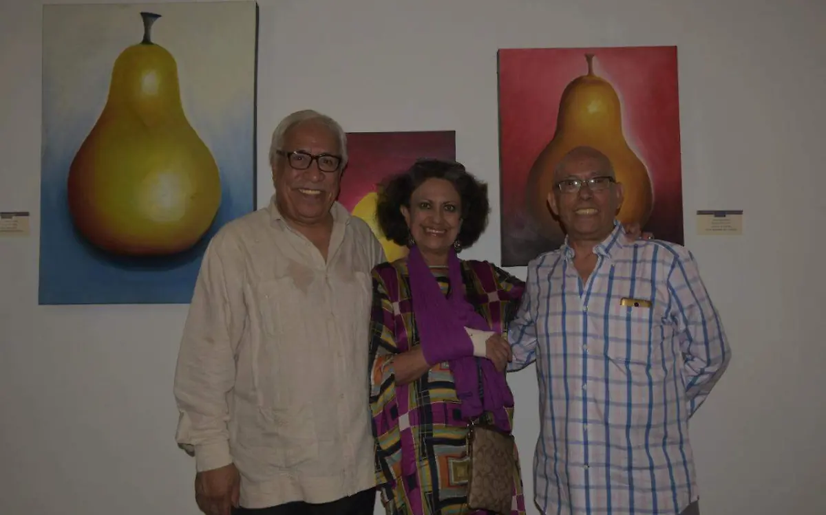 Wilfrido Ávila, Carmen Rodríguez y Alejandro Vélez Fotos Maritza Cuevas
