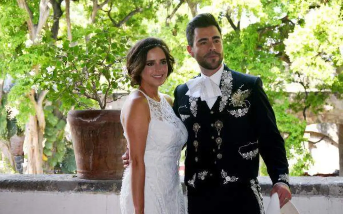 La pareja lució radiante de felicidad Fotos Maritza Cuevas