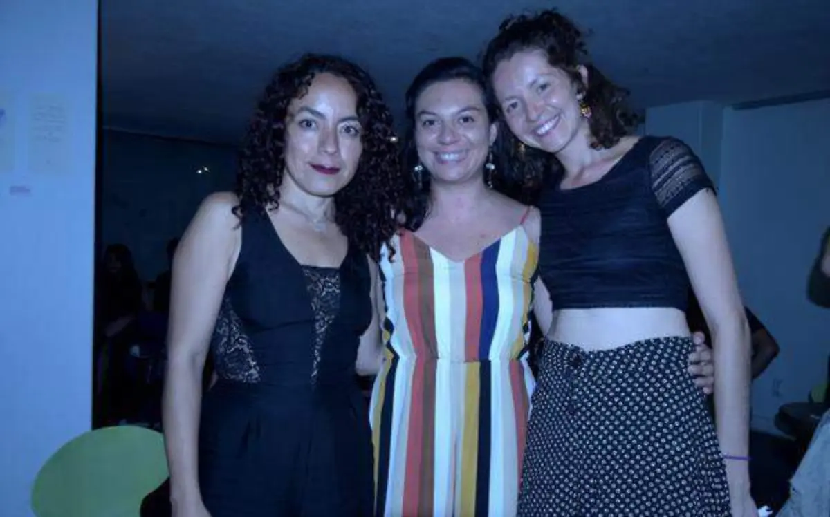 Bárbara Durán, Rosa Elena Sánchez y Mafer Rejón Fotos Maritza Cuevas