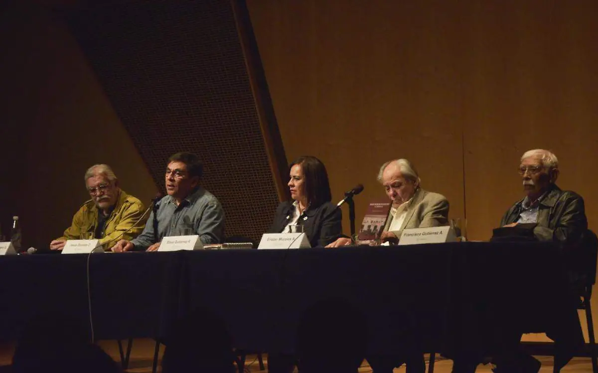 Francisco Guerrero, Jesús Zavaleta, Silvia Gutiérrez, Eliezer Morales y Francisco Gutiérrez.
