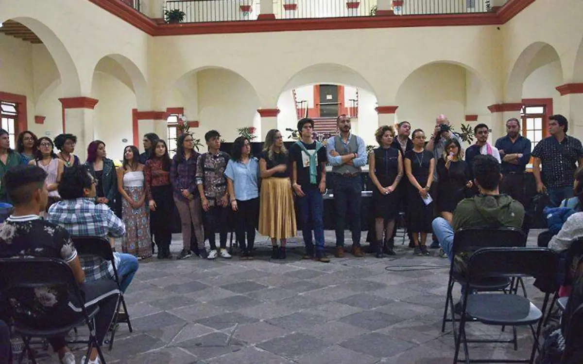 Durante la inauguración