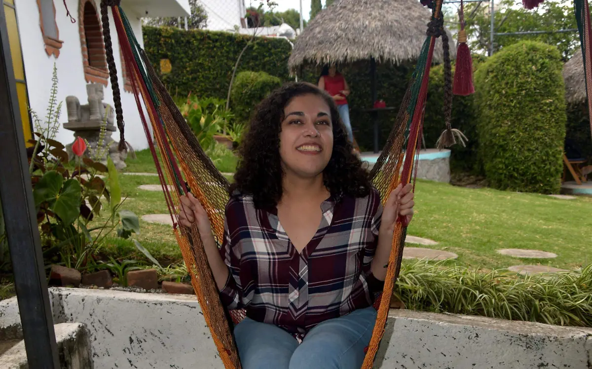 Haydheé Loya se mostró muy feliz en ese día tan importante