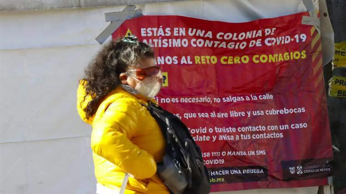 Nuevo récord de casos Covid en México